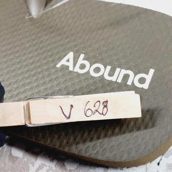 Abound Green Flip Flops Slippers Sandals V628 - Picture 11 of 11
